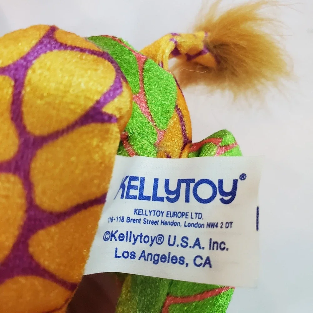 Vintage Kellytoy Giraffe Jewel-Tone Treasures Plush Toy Giraffe‎ 6